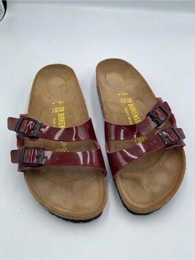 Birkenstock Red Ibiza Garnet Womens U.S. 8(39)